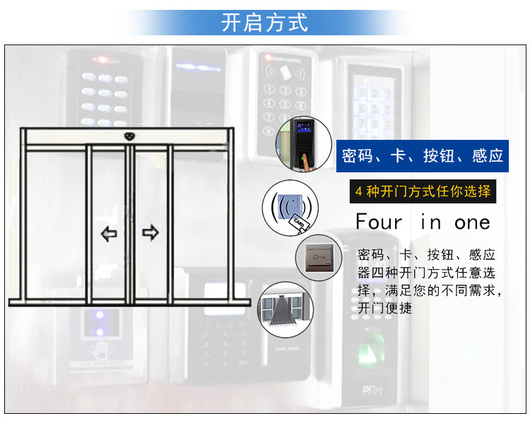 自動門開啟方式（種類）